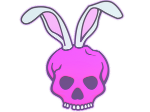 Sticker | Skull Bunny