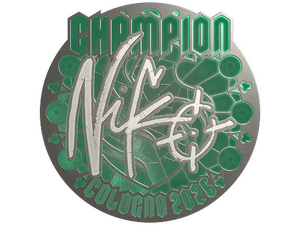 Sticker | NiKo (Foil, Champion) | Cologne 2026