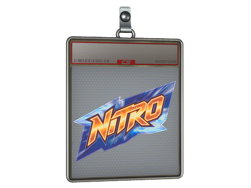 Sticker Slab | NITRO! (Lenticular)