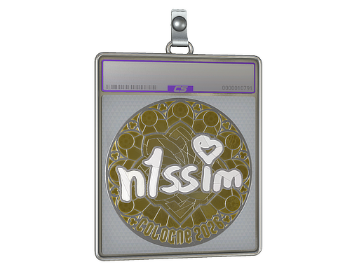 Sticker Slab | n1ssim (Foil) | Cologne 2026