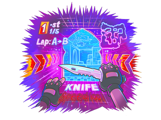 Sticker | First Lap (Holo)