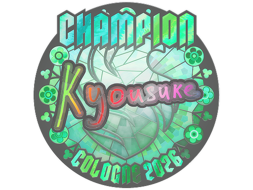 Sticker | kyousuke (Holo, Champion) | Cologne 2026