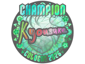 Sticker | kyousuke (Holo, Champion) | Cologne 2026