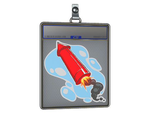Sticker Slab | Big Red Rocket