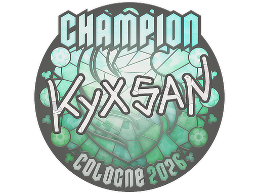Sticker | kyxsan (Champion) | Cologne 2026