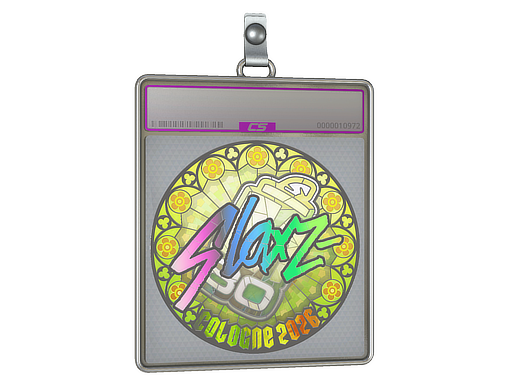 Sticker Slab | slaxz- (Holo) | Cologne 2026