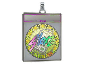 Sticker Slab | slaxz- (Holo) | Cologne 2026