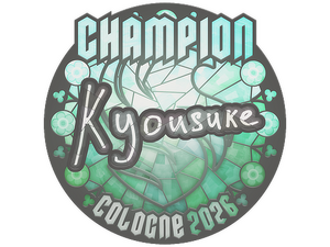 Sticker | kyousuke (Champion) | Cologne 2026