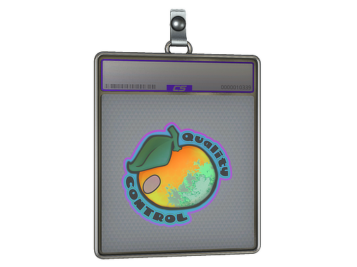 Sticker Slab | Quality Control (Holo)