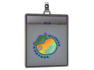 Sticker Slab | Quality Control (Holo)