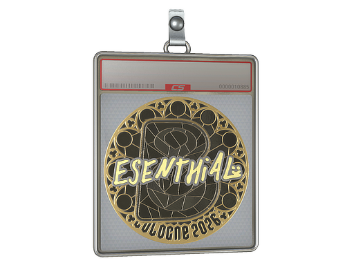 Sticker Slab | esenthial (Gold) | Cologne 2026