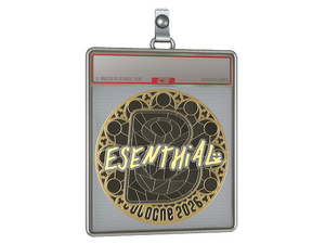Sticker Slab | esenthial (Gold) | Cologne 2026