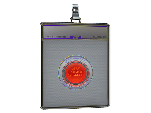 Sticker Slab | Engine Start (Holo)