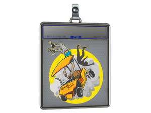 Sticker Slab | Golf Cart