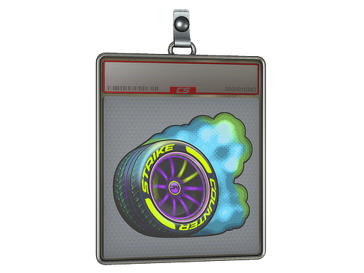 Sticker Slab | Burnout (Lenticular)