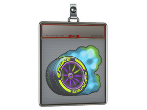 Sticker Slab | Burnout (Lenticular)