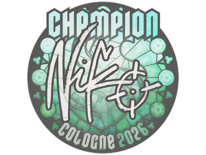 Sticker | NiKo (Champion) | Cologne 2026