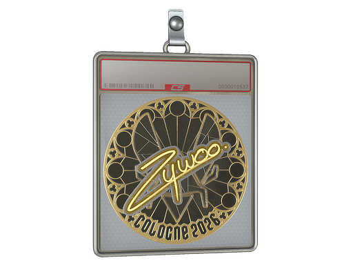 Sticker Slab | ZywOo (Gold) | Cologne 2026