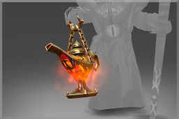 Autographed Lamp of the Spiteful Djinn