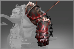 Autographed Pauldron of the Butcher's Wake
