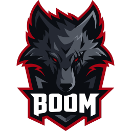 Glitter BOOM Esports Team Sticker - TI 2025
