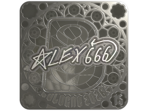 Sticker | alex666 (Foil, Ranked) | Cologne 2026