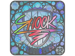 Sticker | SHOCK (Holo, Ranked) | Cologne 2026