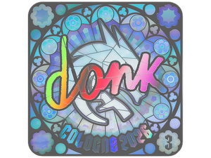 Sticker | donk (Holo, Ranked) | Cologne 2026
