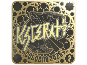 Sticker | KSCERATO (Gold, Ranked) | Cologne 2026