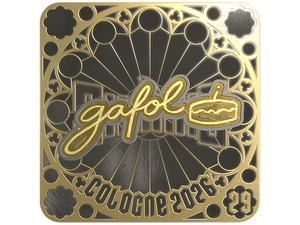 Sticker | gafolo (Gold, Ranked) | Cologne 2026