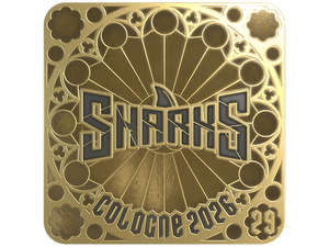 Sticker | Sharks Esports (Gold, Ranked) | Cologne 2026