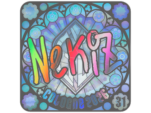 Sticker | NEKiZ (Holo, Ranked) | Cologne 2026