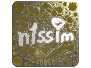 Sticker | n1ssim (Foil, Ranked) | Cologne 2026