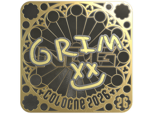 Sticker | Grim (Gold, Ranked) | Cologne 2026