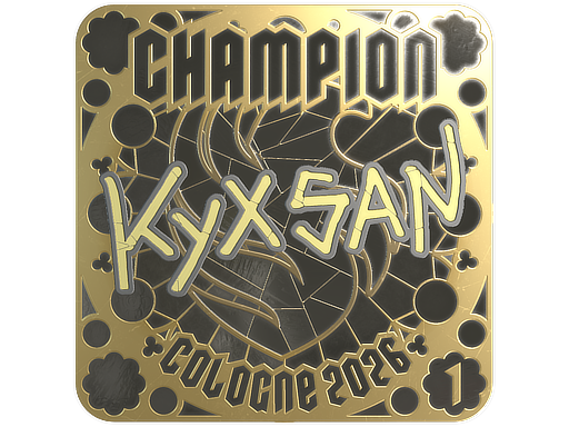 Sticker | kyxsan (Gold, Ranked) | Cologne 2026