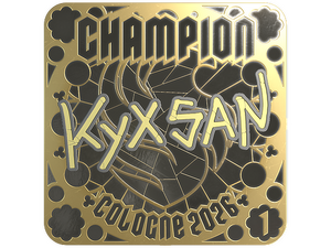 Sticker | kyxsan (Gold, Ranked) | Cologne 2026