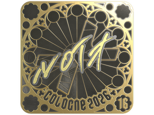 Sticker | nota (Gold, Ranked) | Cologne 2026
