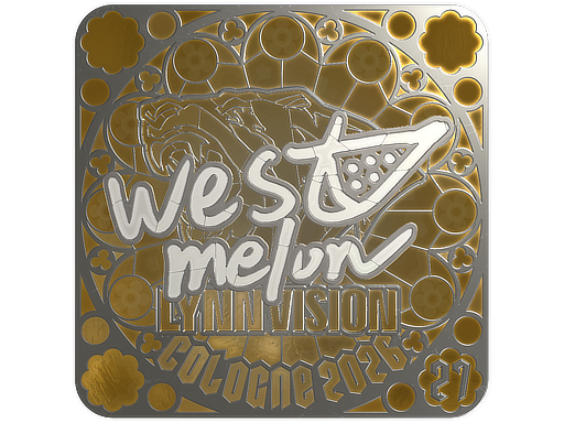 Sticker | westmelon (Foil, Ranked) | Cologne 2026