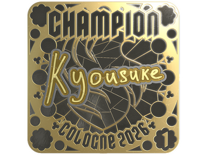 Sticker | kyousuke (Gold, Ranked) | Cologne 2026