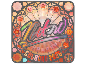 Sticker | nitr0 (Holo, Ranked) | Cologne 2026