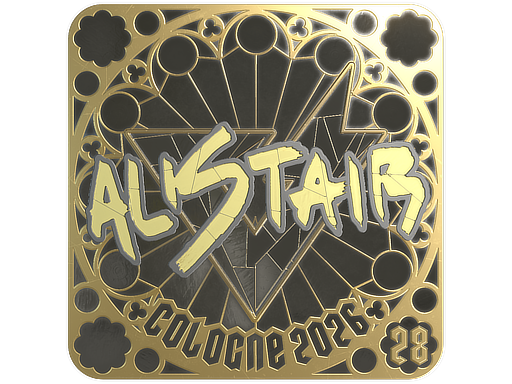 Sticker | aliStair (Gold, Ranked) | Cologne 2026
