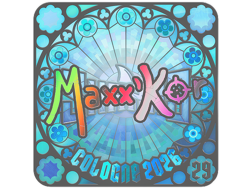 Sticker | maxxkor (Holo, Ranked) | Cologne 2026