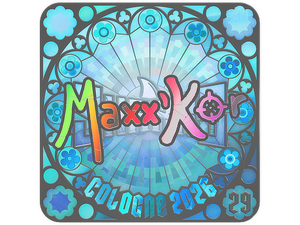 Sticker | maxxkor (Holo, Ranked) | Cologne 2026