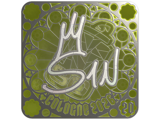 Sticker | s1n (Foil, Ranked) | Cologne 2026
