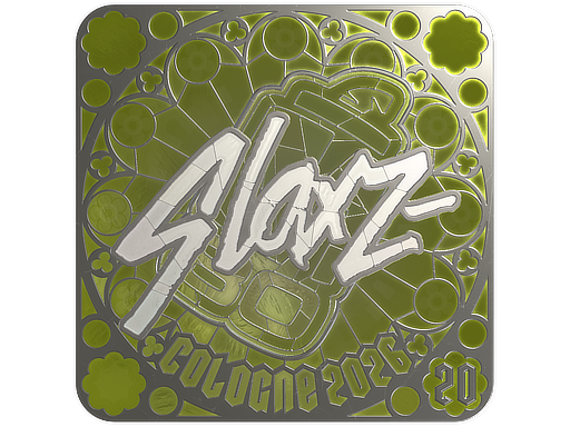 Sticker | slaxz- (Foil, Ranked) | Cologne 2026