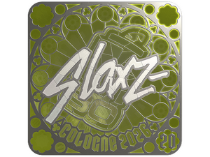 Sticker | slaxz- (Foil, Ranked) | Cologne 2026
