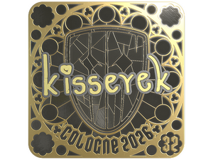 Sticker | kisserek (Gold, Ranked) | Cologne 2026