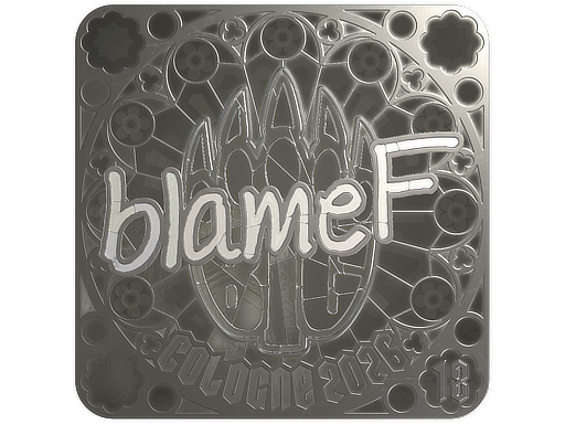 Sticker | blameF (Foil, Ranked) | Cologne 2026