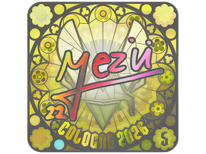 Sticker | mezii (Holo, Ranked) | Cologne 2026