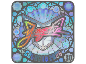 Sticker | yxngstxr (Holo, Ranked) | Cologne 2026
